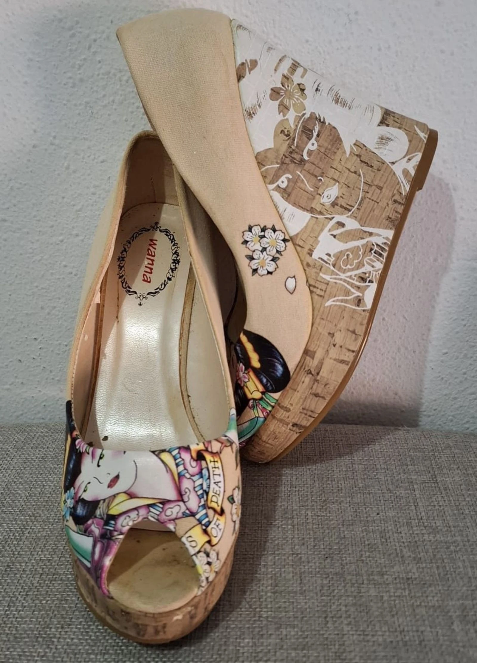 Y2K bedrukte wiggeschoenen voor dames limited edition – photo 5